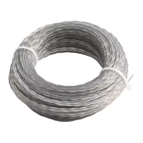 2 Sets Core-reinforced Grass Trimmer Line 2.0 - 3.0 Mm X 15m/30m Line Spool For Mowing Wild Plants A