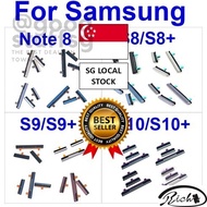 [SG FREE ] On / Off Power Button & Volume Button For Samsung Galaxy S8 S9 S10 Plus + Bixby Side Key 