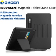 INOVAGEN Magnetic Tablet Case with built-in kickstand/For Pad 10 9 Air 5 Pro 11'' Mini 6 Case/Magnetic Absoption,ShockProof,With Pen Slot,Air Bag Corner,Full Protection