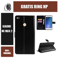 Cover Paradise Xiaomi Mi Max 2 Flip Cover Wallet Leather Case Classic Style / Case Mi Max 2 / Casing