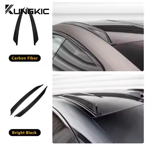 Car Roof Side Wing Spoiler Lip for BMW M3 G80 ABS Cover Sticker for G80 M3 2020 2021 2022 2023 2024 