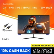 PRISM+ F240i 24" 180Hz FHD 1ms MPRT 120% sRGB Productivity Monitor Gaming Monitor [1920 x 1080]