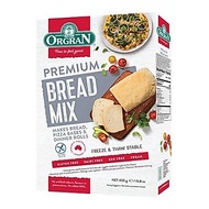 Organ bread mix gluten free 450gr