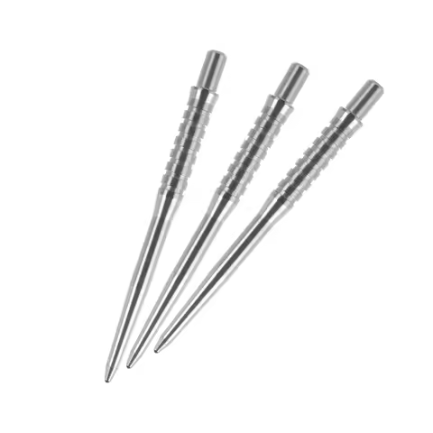 CyeeLife Replacement Dart stainless Steel Grooved Points,Steel Tips
