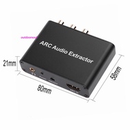 HDMI-compatible ARC Audio Extractor Converter Adapter for Optical Fiber Coaxial [outdoorsoul.ph]