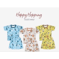 Velvet junior  (( 3pcs )) short Velvet baby oblong suit nb sml lb XL XXL 0-5 years