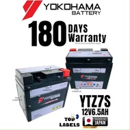 YTZ7S YTZ7 BATTERY YOKOHAMA RS150 VARIO150 SUZUKI BELANG150 YTZ6V CLICK150 PCX150 ADV150