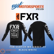 FXR CLUTCH MX JERSEY 23 BLACK/WHITE