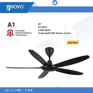 Regair Inovo A1 LED 56”/40” /V15 DC Motor Ceiling Fan 8 Speed with Remote Control kipas Siling DC motor remote control