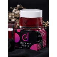 Delly and Jelly skin Booster natural skincare strawberry jelly acne cream hilang jrawat hilang jerag