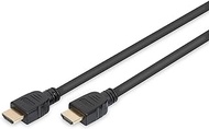 DIGITUS HDMI Cable - 8K UHD II - 1 m - HDR, Ethernet, ARC, CEC, 3D, Dolby, HDMI 2.1 - Compatible with PS4, PS5, Xbox
