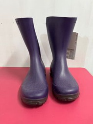 迪卡儂質感霧紫雨鞋