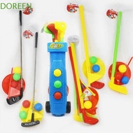 DOREEN Golf Set Toy, Golf Game Mini Kids Golf Game Set, Golf Toys Play Set Casual Clubs Equipment Ch