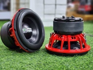 ซับ8นิ้ว DK MOTOR (โครงแดง ก้านคู่ หนาพิเศษ) 8” 145/20/2 v.50.5mm 4+4ohm ดอกเบส ดอกซับ วูฟเฟอร์ ลำโ