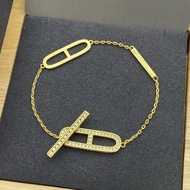 Aijia H Letter Full Diamond Bracelet Women Bracelet Bracelet Jewelry