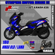 STICKER MOTOR STRIPING NMAX LAMA N-MAX LAMA KODE M180 STIKER MOTOR SETRIPING LIST VARIASI YAMAHA NMA