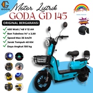 Sepeda Motor Listrik GODA 145 Golden Falcon Bergaransi Free Helm