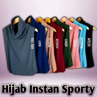 Sporty Instance hijab, Swimming hijab Covering The Chest, Sports hijab, Gymnastics hijab, Jogging hijab, Sports hijab