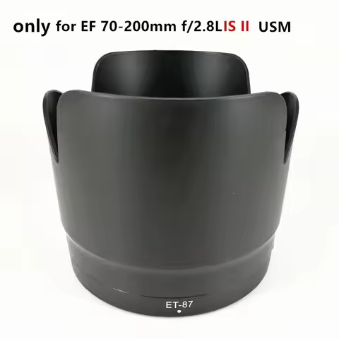 Flower Petal Bayonet Lens Hood Shade Replace ET-87 for Canon EF 70-200mm f/2.8L IS II USM / 70-200 m