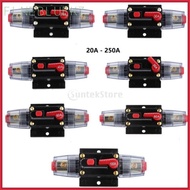 [finebluek7] 20A AMP Circuit Breaker Manual Reset for 12V 24Volt Auto Marine Fuse Holder