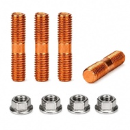 PSLER 4PCS Kit Stud Ekzos M10x1.50 T3 T4 T6 Skru Nat Manifold Turbo |   Kit stud manifold ekzos, ben