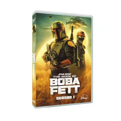 Movie The Book of Boba Fett 2pcs DVD High Definition Image Record Disc Cosplay English version Sound