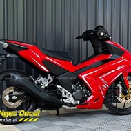 HRC red winner r car sticker only 150