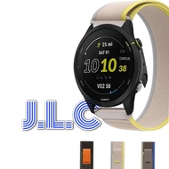 Trail Strap Nylon Loop Strap Thread Watch Band Garmin Forerunner 255 Music FR255 F255