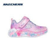 Skechers สเก็ตเชอร์ส รองเท้าเด็กผู้หญิง Girls S-Lights Eternal Heart Lights Shoes - 302696N-LPMT