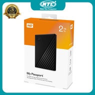 Ổ cứng di động gắn ngoài HDD 2TB Western Digital My Passport - new model (Đen) Nhất Tín Computer