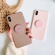 ♞,♘,♙Candy Tpu Case With Love Ring Stand OPPO F1S A59 A71 A83 A5/2020 A9/2020 A91 A92S F5 F7 F9 F11