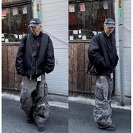 WASH BOX JEANS | LUNAR DYE WASH CARGO JEANS