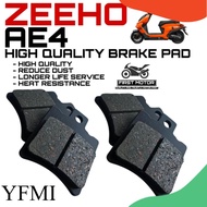 BRAKE PAD ZEEHO AE4 AE 4 HIGH PERFORMANCE BRAKE PAD