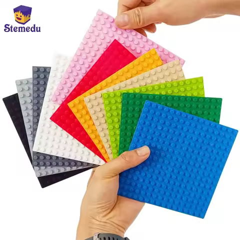 16X16 Dots Base Plate Board Building Blocks Classic Bricks 91405 Single Side DIY Toys Figures City P