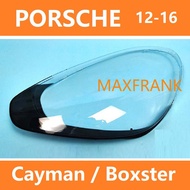 ไฟหน้า​ /เลนส์ไฟหน้า/ไฟหน้าสําหรับ/ไฟท้าย Porsche Cayman 981 Boxster 12-16  HEADLAMP COVER  HEADLIGH