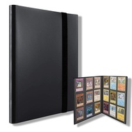 Trading Card Album, 9 Pocket Scrapbook, Card Folder with 360 Card Capacity, Card Holder for YuGiOh, 