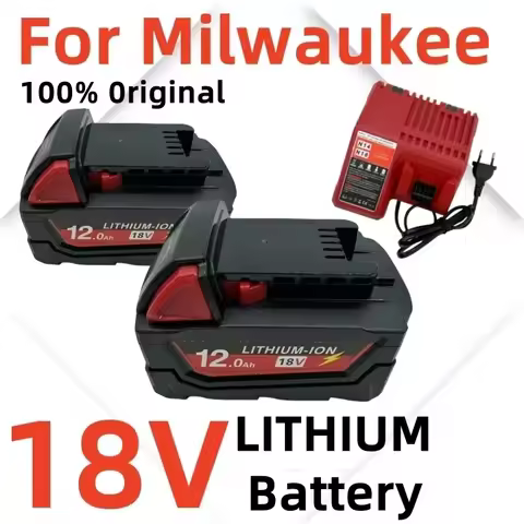 6.0Ah/9.0Ah/12.0Ah For Milwaukee M18 18V Replacement For Milwaukee M18B5 XC Li-ion battery 48-11-181