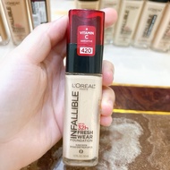 Loreal Infallible32h Fresh Wear long-lasting foundation 30ml American product