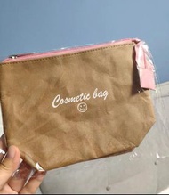 水洗牛皮紙袋化妝袋