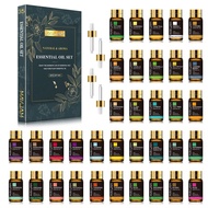 New🌳QM MAYJAM 35 Bottles Essential Oils Set For Humidifier Lavender Eucalyptus Vanilla Oregano Neroli Aroma Oil DIY Perf