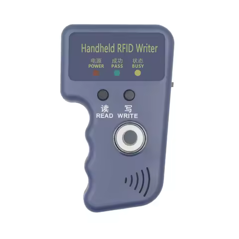 TM1990 ibutton 125khz T5577 EM4305 Reader Writer Handheld Keys Tag Card Copier RW1990 TM Duplicator