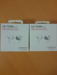 行貨🇰🇷LG TONE Free ANC MERIDIAN BLUETOOTH V5.2 EARBUDS   (COLOR BLACK & WHITE)  (BRAND NEW /未拆封)    原價