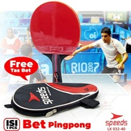 Direct ATC.. Bet SPEEDS FULL COVER TABLE TENNIS RACKET PINGPONG contains 1 032-40