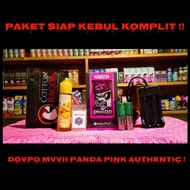 Paket Psk Siap Ngebul Mod Dovpo Panda Pink MvvII Vape Fape Vaporizer