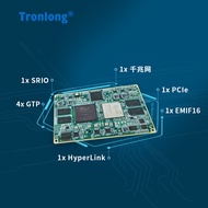 Chuanglong C665x+Artix-7 Industrial Core Board DSP+FPGA C6655/57 XC7A100T SRIO