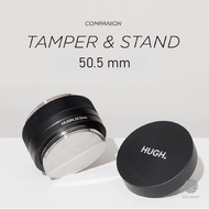 HILLKOFF : มาการอง แทมเปอร์ HUGH Double-Sided Tamper 51 mm. มาการองแทมเปอร์ เทมเปอร์ ที่เกลี่ยกาแฟ ท