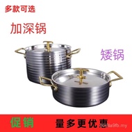 Periuk Keluli Tahan Karat 304 Periuk Sup Komersial Periuk Susu Isi Rumah Tebal Periuk Rebus Periuk B