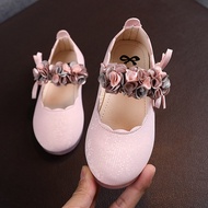 (QQQ MALL) Shoes for kids Toddler Infant Kids Baby Girls Floral Leather Dance Princess Shoes Sandals shoes for kids girl boots for kids girl kids shoes kids shoes for girls for 15-18Months 822
