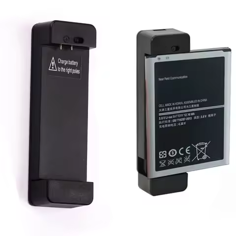 Mini Universal Li-ion Battery Charger Dock Cradle for Samsung Galaxy S2 S3 S4 S5 Mini i9300 i9500 No