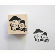 4 Legs - Let's Share Rubber Stamp